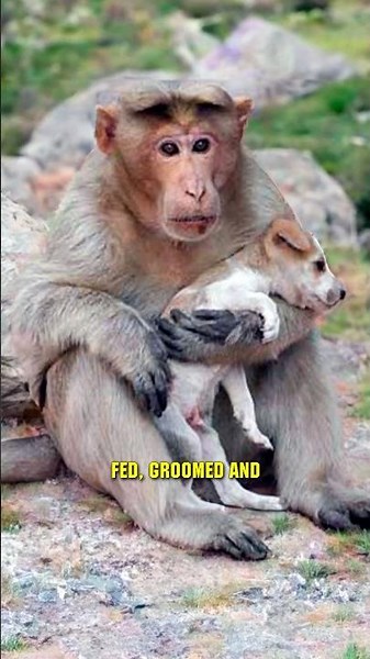 Why Are Baboons STEALING Puppies? 😱 #shorts