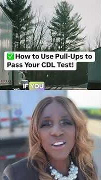 🚛 CDL Examiner’s Pro Tip: Mastering the Pull-Up Maneuver! 🚛