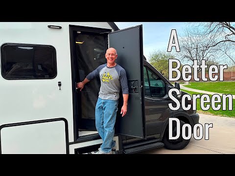 Building A Better RV Screen Door!