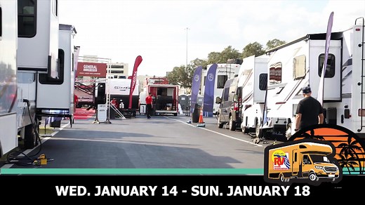 The greatest RV Show on earth is back — and it is bigger than ever. The 2026 Florida RV SuperShow brings everything RVers love together in one incredible place. Whether you are a full-timer, weekend camper, or dreaming about your first adventure, this is the show you need to experience. 📍 Location: Florida State Fairgrounds: Interstate 4 & U.S. Highway 301, Tampa, FL ✨ What to Expect: 🚐 Over 1,100 brand-new RVs on display — every style, every budget, all in one place 🏕 Over 450 vendor booths
