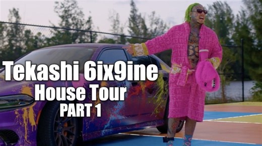 EXCLUSIVE: Tekashi 6ix9ine Mansion Tour: Backyard Studio Built on Top of Live Alligators