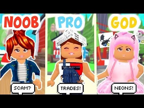 ROBLOX NOOB vs PRO vs GOD In ADOPT ME!!! | SunsetSafari