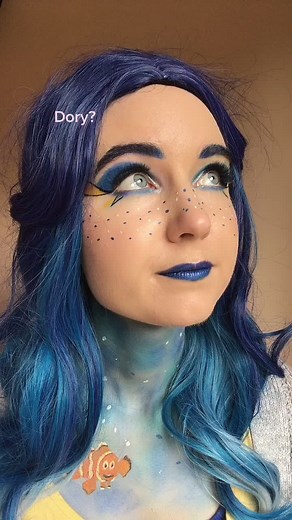 Finding Dory Makeup Tutorial | Disney Pixar Inspired Look