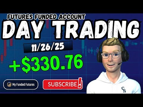 Catching a Runner on an ES Break & Retest! | FUTURES DAY TRADING RECAP (11/26/25)