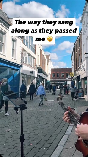 The way they sang along as they passed me 🤩 #busker #buskerlife | Dan Knight