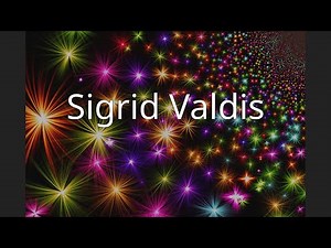 Sigrid Valdis