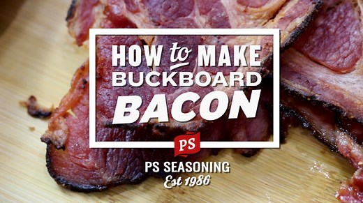 Don't pass the buck on this cured and smoked Buckboard Bacon. This type of bacon, made from cured and smoked pork butt or shoulder, is an affordable alternative to pork belly bacon and is just as delicious. Instead of a major fat cap like in pork belly bacon, the fat is marbled throughout, leaving you with delicious slices that crisp up and make for epic BLTs. A splash of Bourbon added to the brine mix takes this one over the top! For the full recipe & products used in this tutorial: https://www