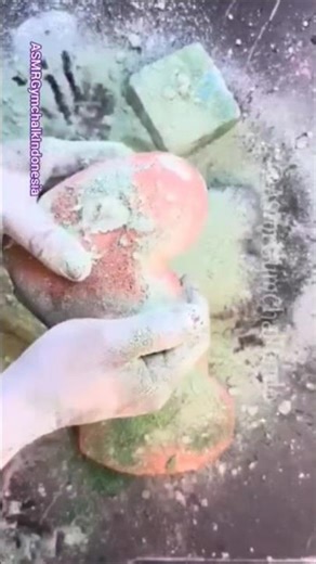 New Compilation💕💙💛✨🫠🌈@ASMRgymchalkIndonesia⁩ #satisfying #relax #asmr #shorts #shortsfeed #explore