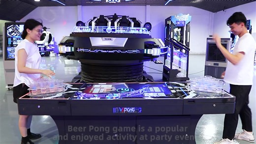 HEROVR Air Floating Beer Pong Arcade Machine Multijugador Beer Pong Game Table In Party