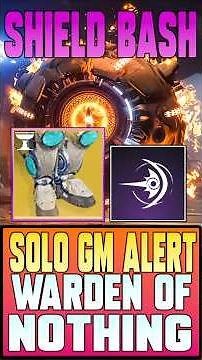 VOID Titan Peregrine Greaves Build | Solo Flawless GM Alert Warden of Nothing | Destiny 2