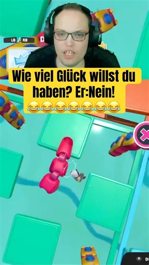 Wie viel Glück willst du haben? Er:Nein!😂😂😂😂#gaming #funnyvideo #fallguys