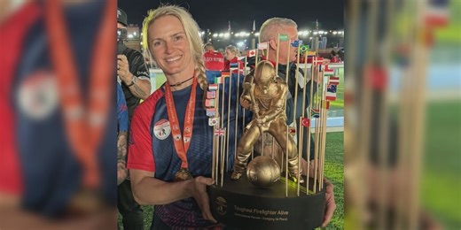 Lexington firefighter wins international ‘Toughest Firefighter Alive’ competition