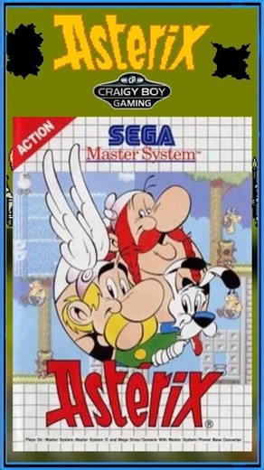 Asterix SEGA Master System Gameplay #retrogaming