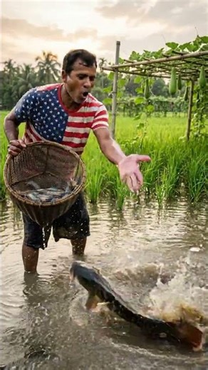 Wow! Catching Big Monster Fish in a 20-Year Abandoned Pond | Traditional Polo Fishing