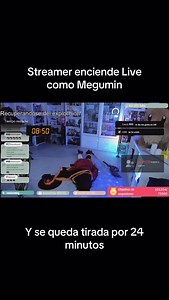 Fue una cosa bárbara jajajaja estaba muerta de risa tratando de que no se notara porque en estaban leyendo los comentarios del stream 🤣🤣 #megumin #konosuba | Flaiveth Cosplay
