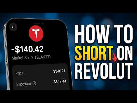 CFD Short Selling Tutorial | Revolut Platform