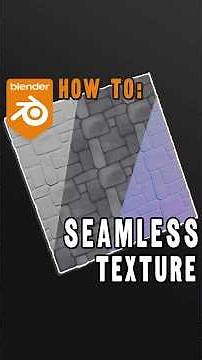 Create seamless textures in Blender🤯 #blendertutorial #blender3d #texture #blender #sculpting