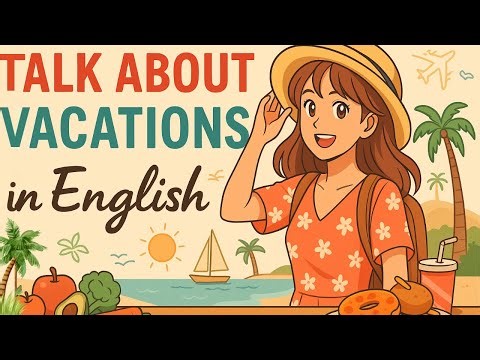 Let's Talk About Vacation 🏖️ Real English Conversation Practice for Beginners | Mr. English Channel