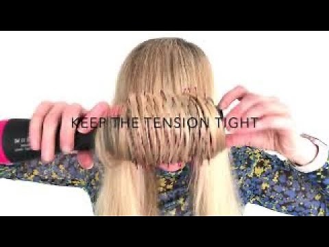 HOW TO - Blow dry hair using Revlon one step/Hot Air Brush