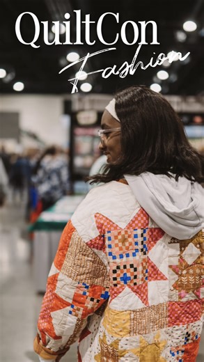 We were floored last weekend by the amount of amazing quilty fashion we saw at QuiltCon! So, we put together a little fashion reel! We tried to tag as many folks as we could, but if we missed you, please comment below! In order of appearance: @karleeporterdesign (coat pattern by: @thequilting.ca) @madebysyaza @benmillett @gennyfromthequiltblock @_aj.box_ / @jpeg_yo @mister.larrie @knotandthread @sewgiddy @sittingwithmadison @creationsbypaulamu @the_stitched_up_roadrunner @marisawilhelmidesigns @