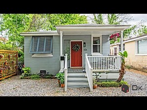 836 sq ft Gorgeous southern living home 2 bedrooms | Small cottage home tour