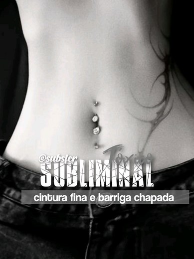 #SUBLIMINAL | waist & belly. 💉 ☆ . thin w4ist and flat st0mach. ☆ . cintura fina e barriga chapada / lisa . ☆ NÃO CONTÉM feitiços /magia. ☆ NÃO é obrigatório o uso de Fones. ☆ BENEFÍCIOS :: 📁 Resumo dos benefícios: 📁Reprograma o subconsciente para aceitar apenas cintura fina e barriga chapada como realidade. 📁Obriga as células a obedecer e eliminar qualquer excesso ou inchaço. 📁Cria efeito repetitivo (água, decretos, robóticas) que martela o corpo em submissão. 📁Estabelece uma “verdade abs
