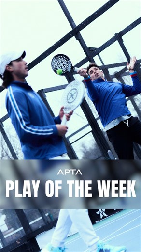 9.2K views · 23 reactions | Play of the Week  goes to @enrique.pdar after this unreal cut finish at the Montclair Open! Precision, finesse, and pure paddle magic. ✨ | American Platform Tennis Association | Facebook