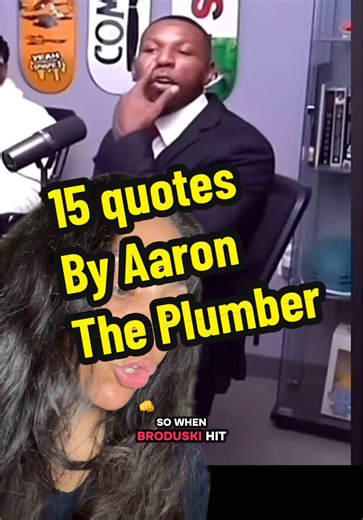 15 Inspirational Quotes by Aaron The Plumber
