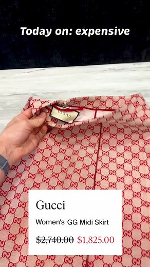 The Problems with Gucci Skirts: Expensive Garments That Can't Be Cleaned