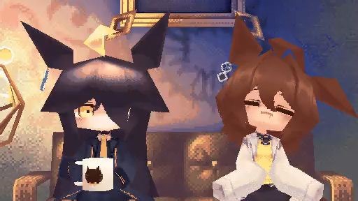 【赛马娘MMD】【速茶】哦哦茶座膝枕