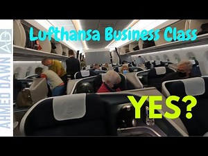 Lufthansa Business Class Flight Review (Toronto - Munich) | Business Class Flight Review