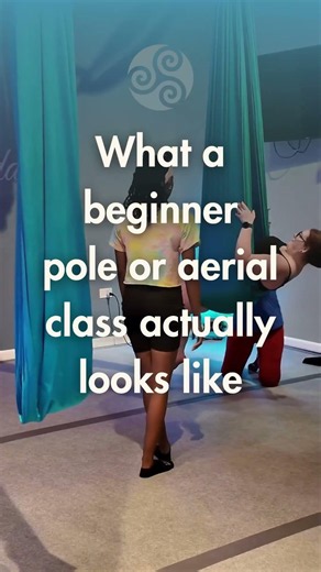 What a Beginner Pole or Aerial Class ACTUALLY Looks Like 👀| Rising Goddess Fitness
