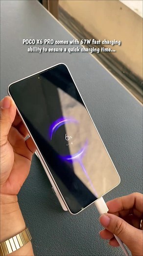 POCO X6 Pro 5G: 67W Fast Charging for Non-Stop Gaming