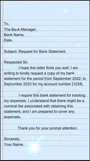 험헻헴헹헶혀헵 혀헽헲헮헸헶헻헴 ®️ on Instagram: "|| Request for Bank statement ||"