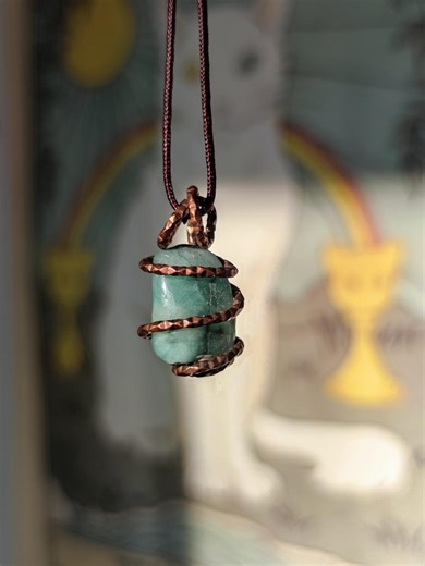 Emerald Crystal Necklace | May & Gemini Birthstone Pendant - Etsy