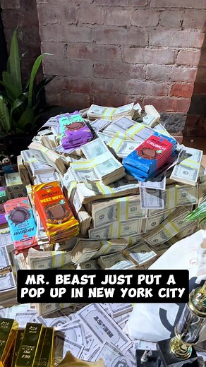 Inside Mr. Beast’s First Feastable Pop-Up in New York City #mrbeast #nyc #mrbeastchallenge