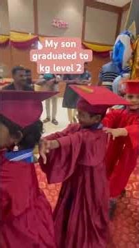 Minivlog🍁23||🎓my little bunny graduated to kg level2|| grownup with little joy and happiness🧑‍🎓