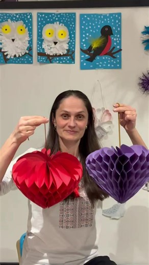 Hanging Paper Heart Craft: Simple Decor for Classrooms