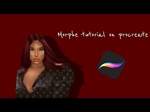 Imvu morphe tutorial on procreate for beginners