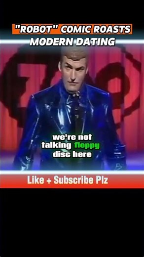 Epic Mime Robot Comic Roasts 1990s Modern Dating! #ClassicComedy #ITHumor #Robots #chatgpt