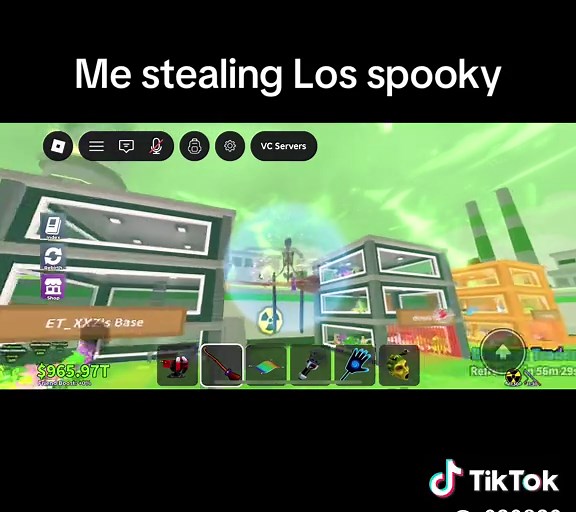 Roblox: Stealing Los Spooky Comb Challenge