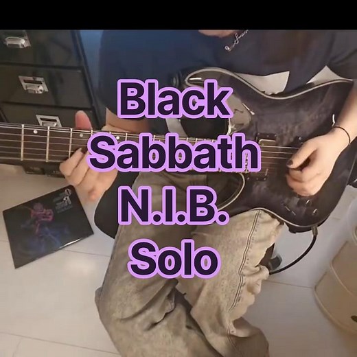 Black Sabbath – N.I.B. Solo