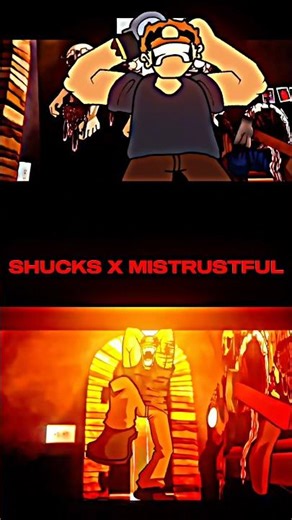 🎶JEFFY'S INFINITE IRIDA : SHUCKS X MISTRUSTFUL | FNF VIDEO X ANIMATION🎤 #shucks