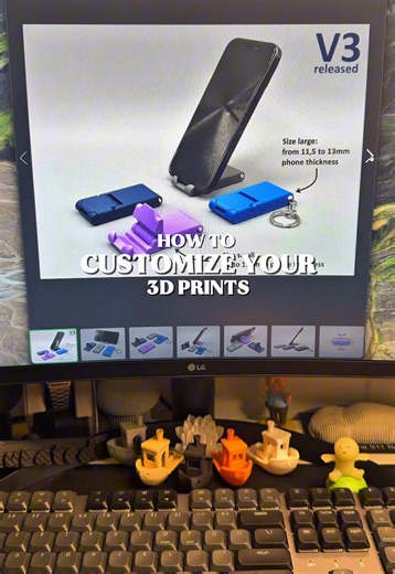 Quick tutorial on how I customize my prints from Makerworld⚙️ @BAMBULAB Official #bambulabs #3dprinted #3dprinting #tutorials #3dprintingtutorial