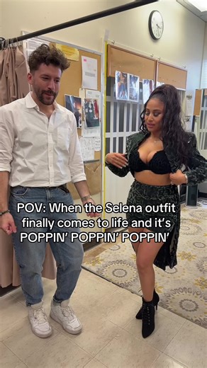 POV: When the Selena outfit finally comes to life and it’s POPPIN’ POPPIN’ POPPIN’ ✨💃😍😂 The outfits are still a work in progress 👏🏽👏🏽👏🏽 Proud to be part of such a one of a kind project. I’m excited to work with my new bff through this whole project and can’t wait to see that masters degree in your hands👨🏼‍🎓🎓😜 @Matthew Smith Matthew Smith, a graduate designer Pursuing his masters degree at the University of Texas Austin, as a part of his graduate thesis, he teamed up with profession