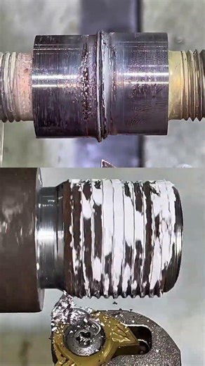 Thread Rolling Tool on Lathe – No Cutting, Just Pressure! 🔩 || Thread Rolling vs Cutting #cad #3d