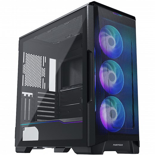 Buy Phanteks Eclipse P500A Airflow D-RGB Tempered Glass Black [PH-EC500ATG_DBK01] | PC Case Gear Australia