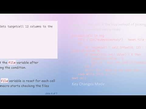 Solving the VBA Issue of Looping Through Files in Excel: How to Ensure Your Macro Works Correctly
