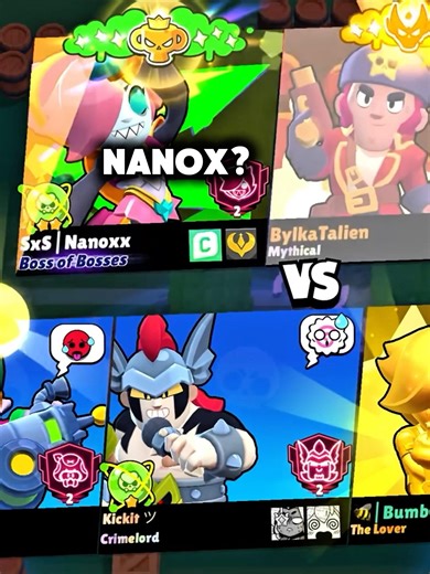 Kickit vs Nanoxx😳#brawlstars #brawlin #brawl #edit #fyp #viral