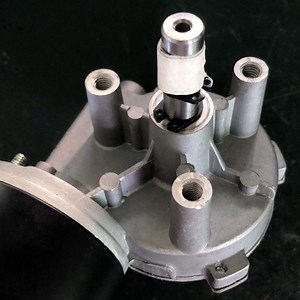 [Hot Item] Electric DC Motor 12V 80W Geared Motor Reversible for Electric Clothes Dryer Machine